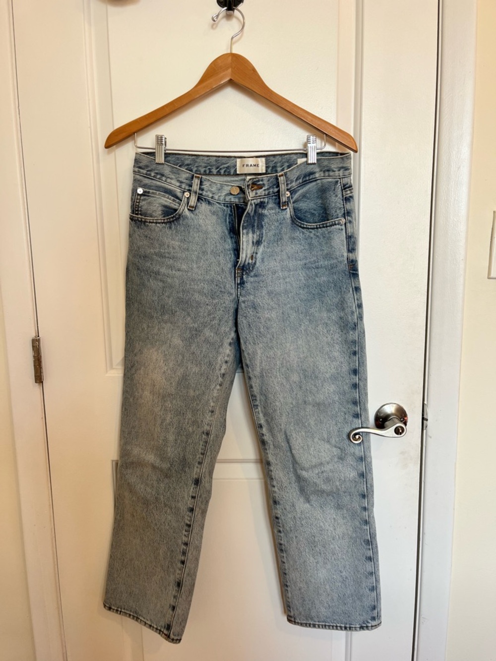 FRAME The Hang Johanna Wash Jeans Size 25
